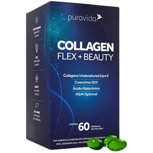 Colágeno Tipo II Flex Beauty - Puravida
