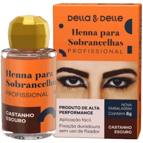 Henna Para Sobrancelha - Della & Delle