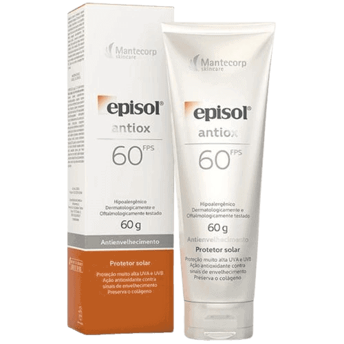 Protetor Solar Antienvelhecimento Episol Antiox FPS 60 - Mantecorp Skincare