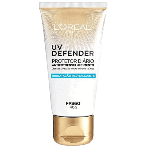 Protetor Solar Facial UV Defender Antifotoenvelhecimento FPS 60 - L'Oréal Paris