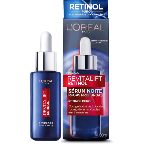 Sérum Facial Antirrugas Revitalift Retinol Noturno - L'Oréal Paris