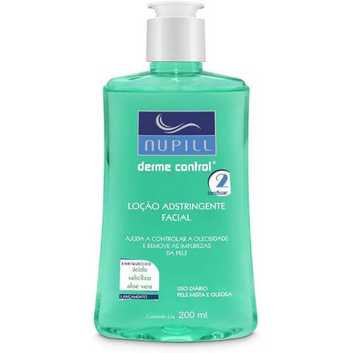 Tônico Adstringente Facial Derme Control - Nupill