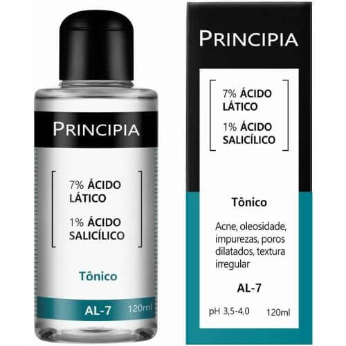 Tônico Facial Ácido Lático e Salicílico - Principia