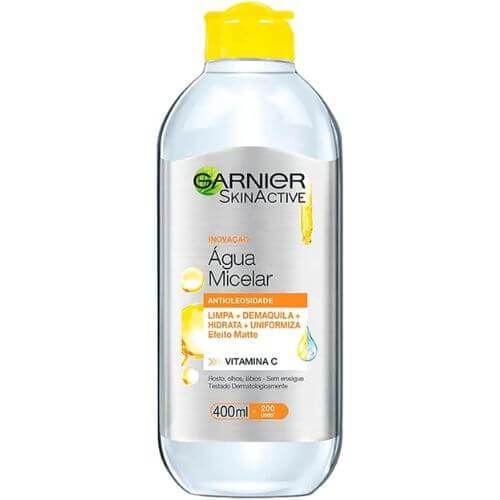 Água Micelar SkinActive Antioleosidade Vitamina C - Garnier