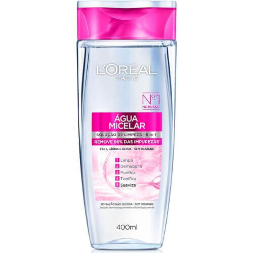 Água Micelar Solução de Limpeza 5 em 1 - L'Oréal Paris