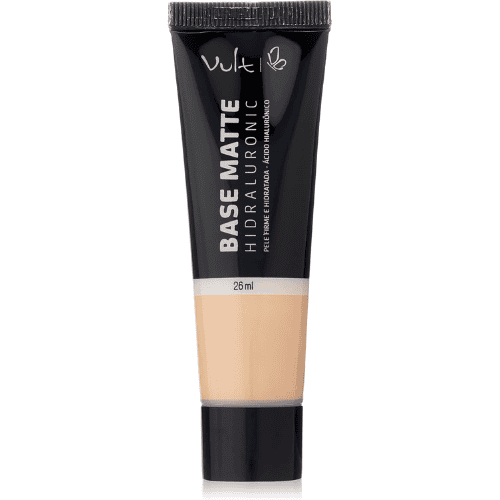 Base Com Tratamento Para Pele Hidraluronic Matte - Vult