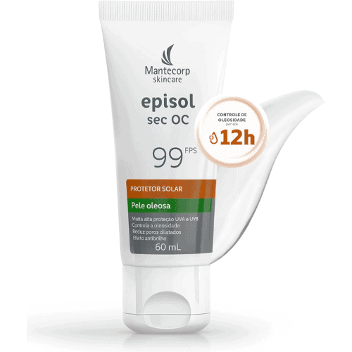 Protetor Solar Para Rosto Oleoso Episol SEC OC FPS 99 - Mantecorp Skincare