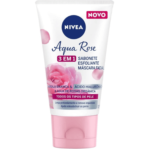 Esfoliante Aqua Rose 3 Em 1 - Nivea