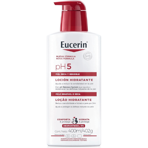 Loção Hidratante Corporal pH5 Dexpantenol e Glicerina - Eurcerin