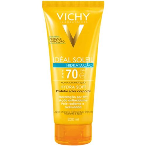 Protetor Solar Idéal Soleil Hydrasoft FPS 70 - Vichy